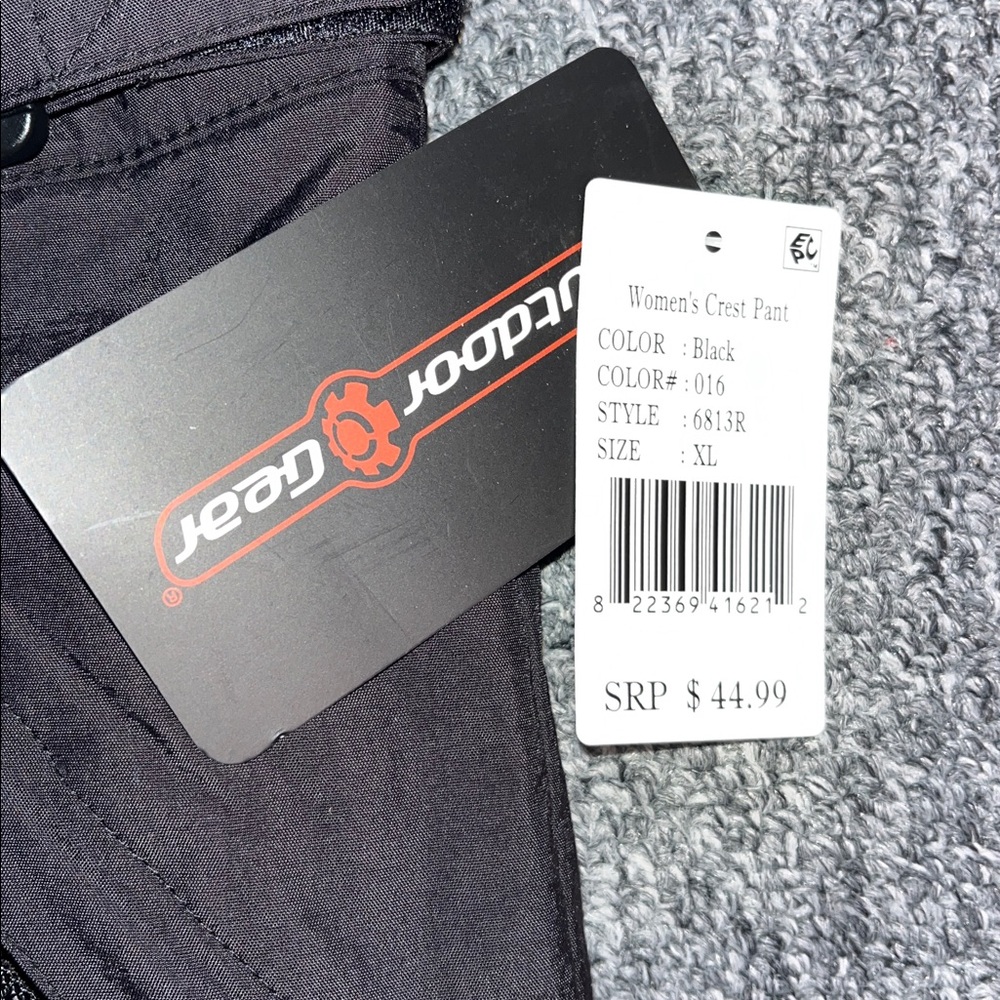 NWT Outdoor Gear Women’s Black Crest Snow Pants - Picture 5 of 5